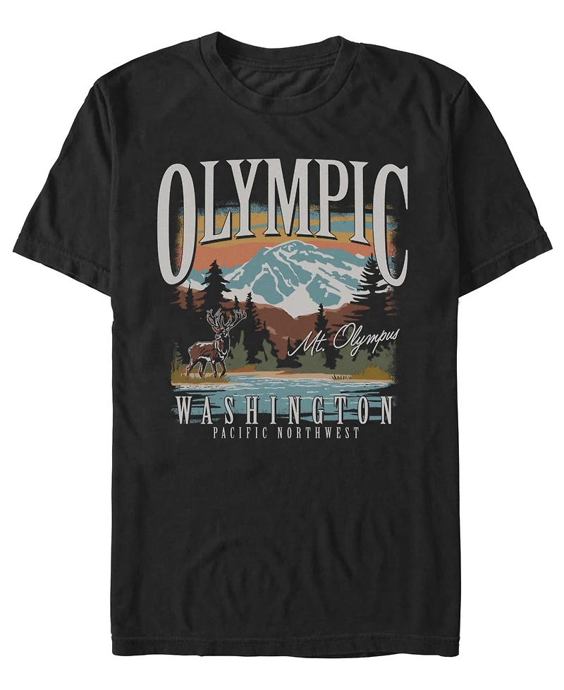 Fifth Sun Men's Generic Olympic Washington T-Shirt