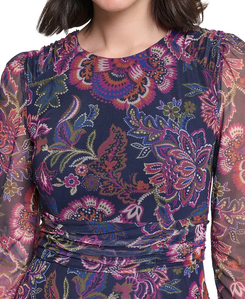 Jessica Howard Women's Crew Neck Dress