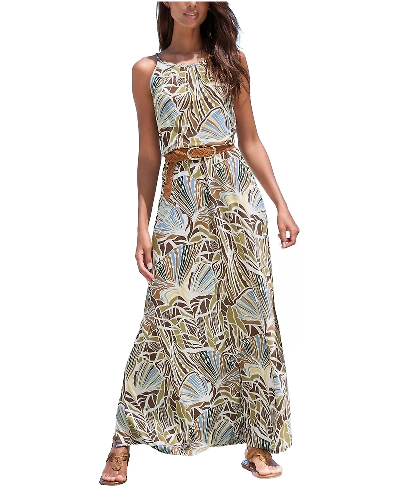 Lascana Women's Print Maxi Dress
