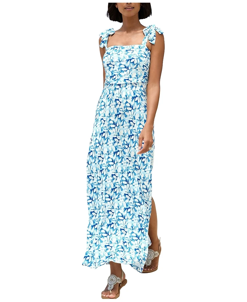 Lascana Women's Tie Strap Maxi Dress