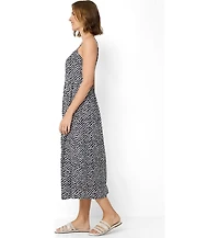 Lascana Women's Button Up Panel Dress