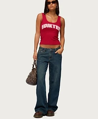 Edikted Women's Girly Ribbed Tank Top