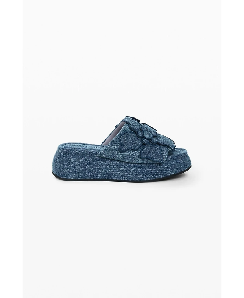 Desigual Women's Platform Denim Sandal