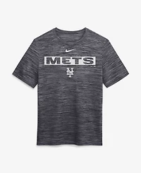 Nike Men's Black New York Mets Velocity Dri-fit T-Shirt
