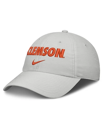 Nike Men's and Women's Gray Clemson Tigers 2026 On-Field Gameday Club Adjustable Hat
