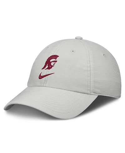 Nike Men's and Women's Gray Usc Trojans 2026 On-Field Gameday Club Adjustable Hat