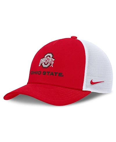 Nike Men's and Women's Scarlet Ohio State Buckeyes 2026 On-Field Gameday Trucker Hat