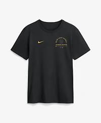 Nike Men's Black Milwaukee Brewers Split Logo T-Shirt