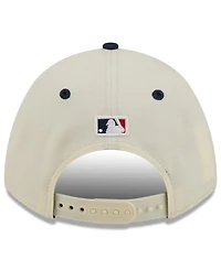 New Era Big Boys and Girls Cream/Navy New York Mets Usa 250 9FORTY M-Crown Adjustable Hat