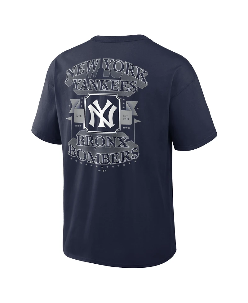 Nike Men's Navy New York Yankees Bronx Bombers Local Max90 T-Shirt