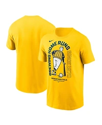 Nike Men's Gold Milwaukee Brewers Local T-Shirt