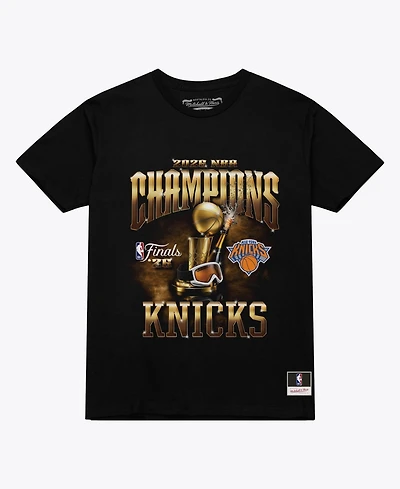 Mitchell & Ness Women's Black New York Knicks 2026 Nba Finals Champions Boxy T-Shirt