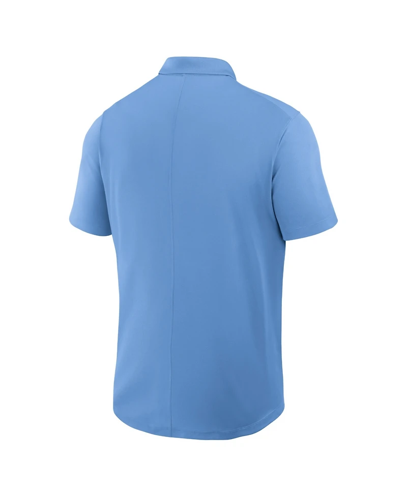 Nike Men's Light Blue Chicago Cubs Alternate Victory Dri-fit Polo Shirt