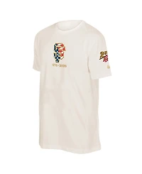 New Era Men's Cream San Francisco Giants 250th Fourth of July T-Shirt