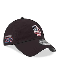 New Era Men's Black San Diego Padres America 250 9TWENTY Adjustable Hat