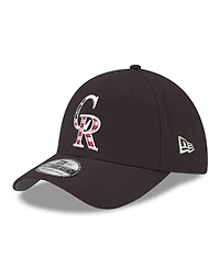 New Era Men's Black Colorado Rockies America 250 39THIRTY Flex Hat