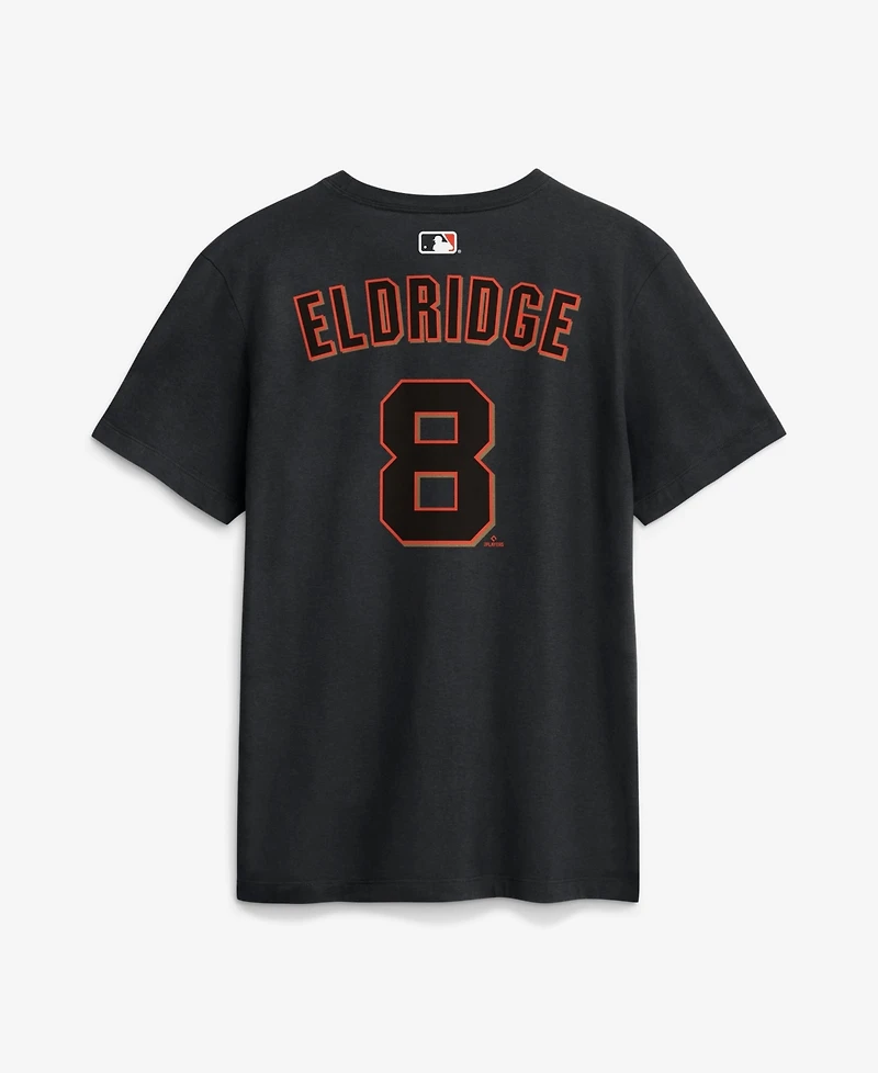 Nike Men's Bryce Eldridge Black San Francisco Giants Home Name & Number T-Shirt