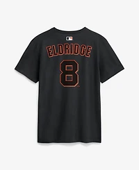 Nike Men's Bryce Eldridge Black San Francisco Giants Home Name & Number T-Shirt