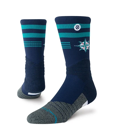 Stance Men's and Women's Navy Seattle Mariners Diamond Pro Crew Socks