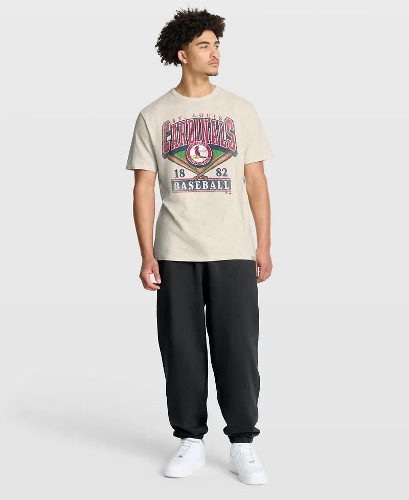Fanatics Men's Tan St. Louis Cardinals Stadium Slub T-Shirt