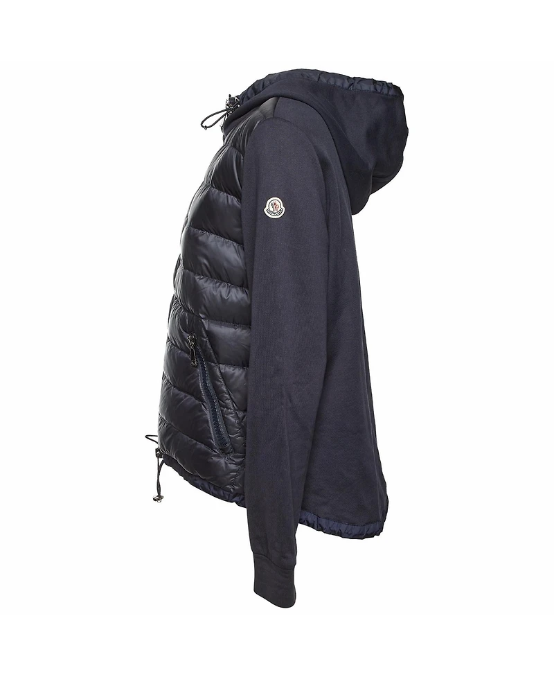 Pre-Owned Moncler Women's Nylon Quilted Down Hooded Jacket