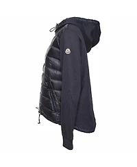 Pre-Owned Moncler Women's Nylon Quilted Down Hooded Jacket