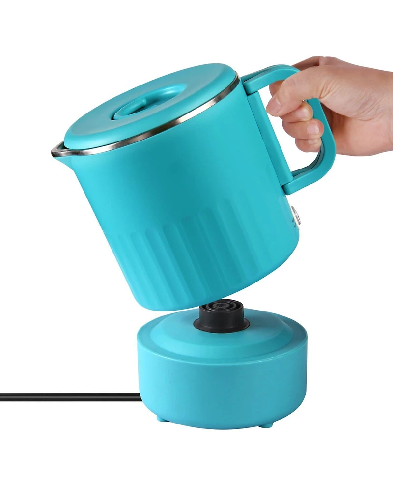 Piscifun 600W 304 Stainless Steel Foldable Travel Electric Kettle Portable Mini Hot Water Boiler Heater