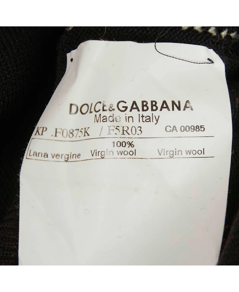 Pre-Owned Dolce & Gabbana Women's Stretch Knit Beaded Top