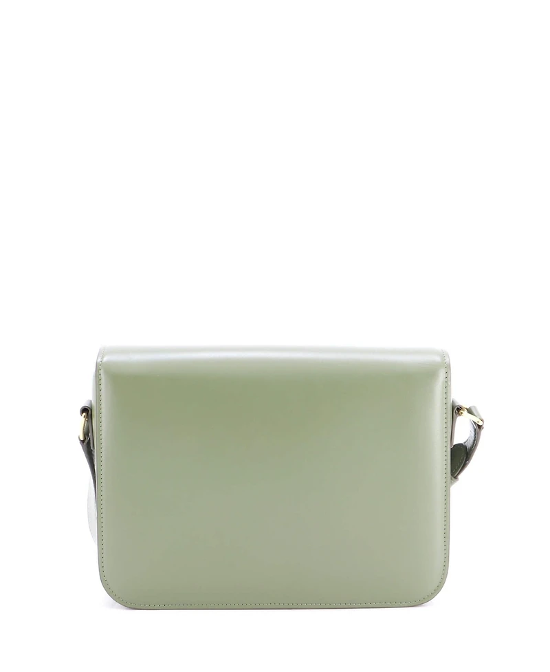 Pre-Owned Celine Large Triomphe Shoulder Bag Smooth Calfskin