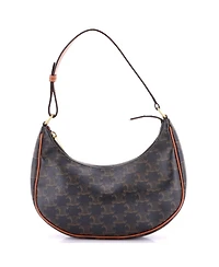 Pre-Owned Celine Ava Bag Triomphe Coated Canvas