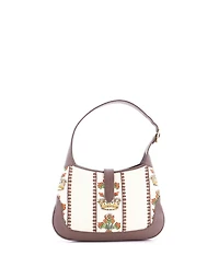 Pre-Owned Gucci Small 100 Jackie 1961 Hobo Limited Edition Canvas