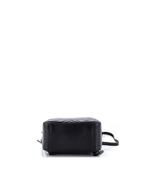 Pre-Owned Gucci Small Gg Marmont Backpack Matelasse Leather