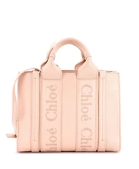 Pre-Owned Chloe Small Woody Convertible Tote Leather