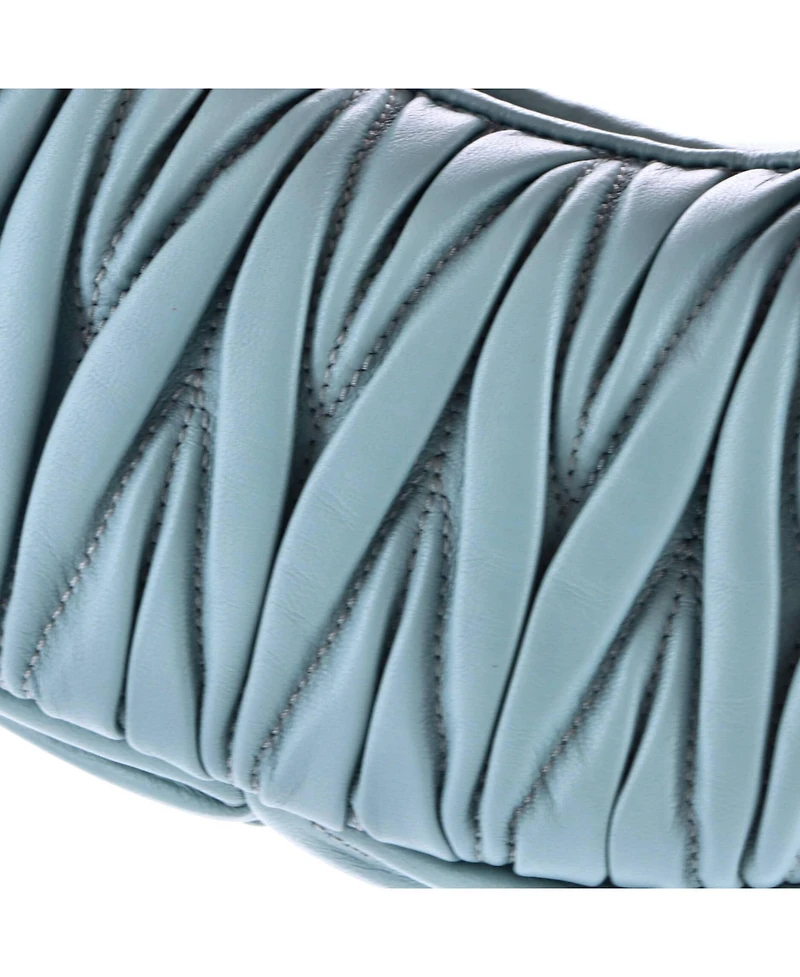 Pre-Owned Miu Miu Mini Wander Hobo Matelasse Leather