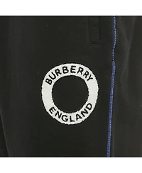 Pre-Owned Burberry Men's Logo Terry Applique Cotton Joggers