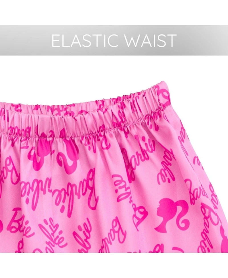 Barbie Girls (4-16) 2-Piece Pajama Shorts Set