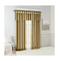Avobird Twist Tab Lined Window Curtain