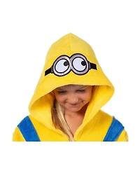 Despicable Me Kids (4-16) Minions Union Suit Kids Bob Hooded Pajama