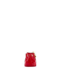 Pre-Owned Prada Mini Triangle Logo Drawstring Pouch Bucket Bag Patent