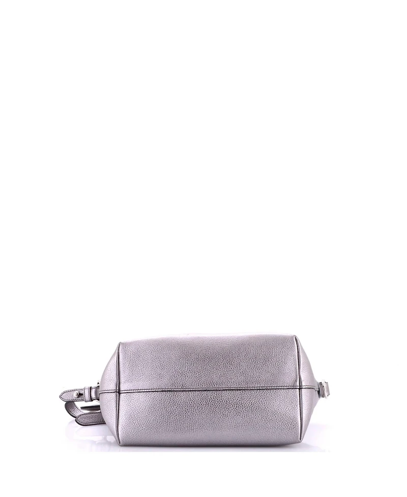 Pre-Owned Prada Small Dual Strap Zip Tote Vitello Daino
