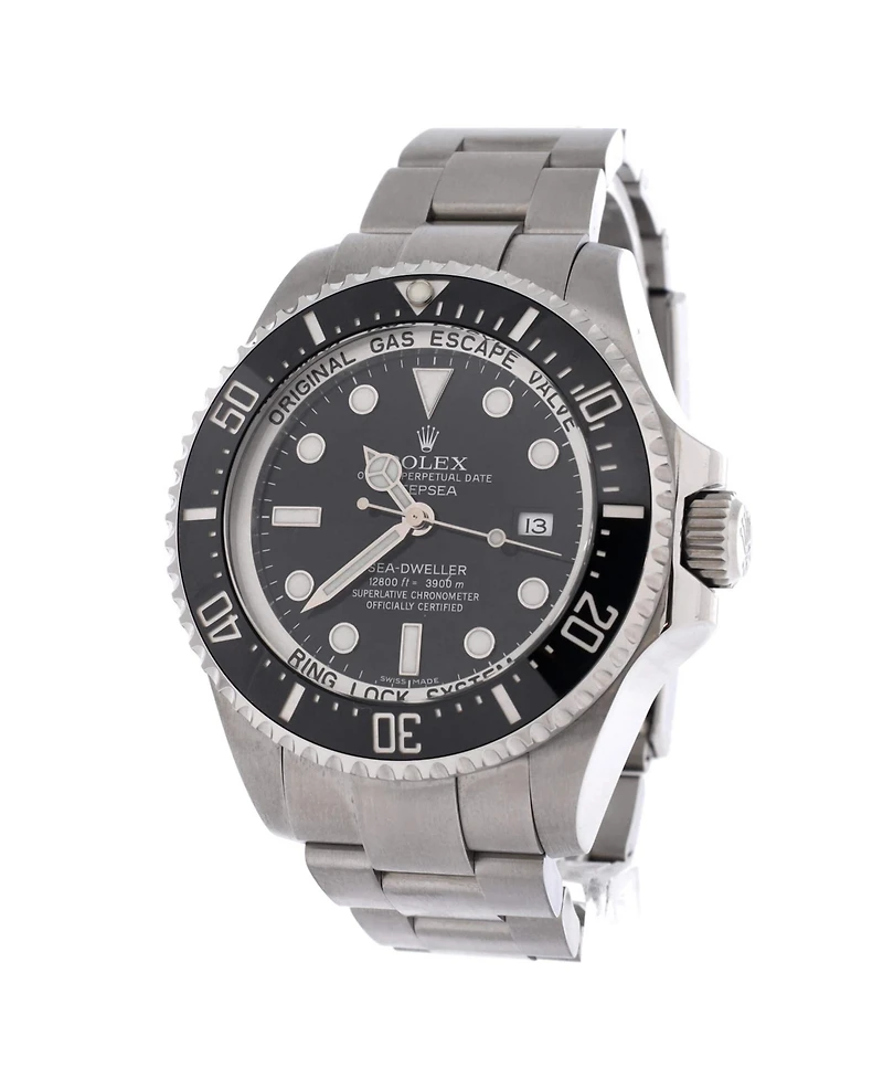 Pre-Owned Rolex Oyster Perpetual Deepsea Sea-Dweller Automatic Watch in Stainless Steel and Cerachrom 44mm