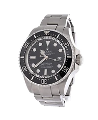 Pre-Owned Rolex Oyster Perpetual Deepsea Sea-Dweller Automatic Watch in Stainless Steel and Cerachrom 44mm