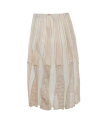 Pre-Owned Missoni Women's Stretch Knit Flared Midi Skirt