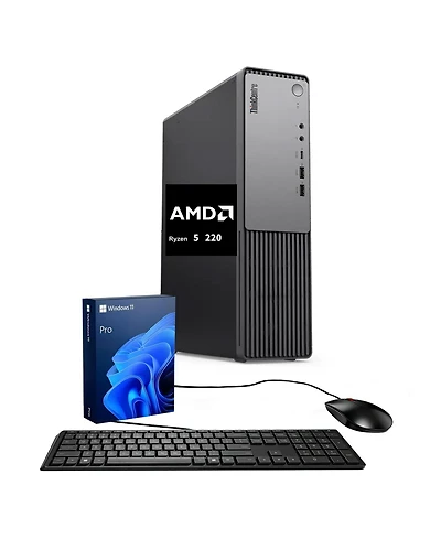 Lenovo ThinkCentre neo 55s Business Mff Desktop, Amd Ryzen 5 220, Amd Radeon Graphics, 32GB DDR5, 1TB Ssd, Win11 Pro