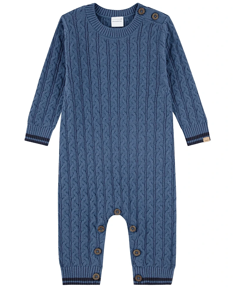 abercrombie kids Baby Boys' and Girls' Crewneck Sweater Coverall