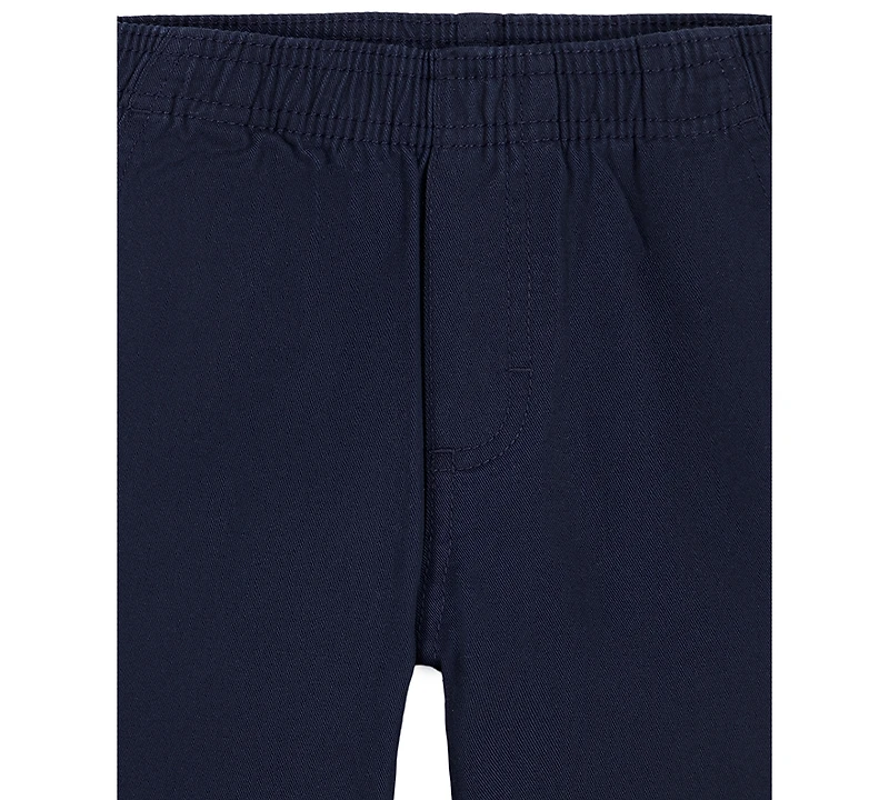 Tommy Hilfiger Toddler Boys' 2T-5T Long-Sleeve Top and Pants, 2-Piece Set