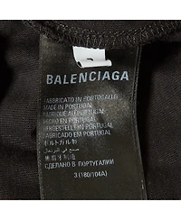 Pre-Owned Balenciaga Men's Jersey Oversize T-Shirt