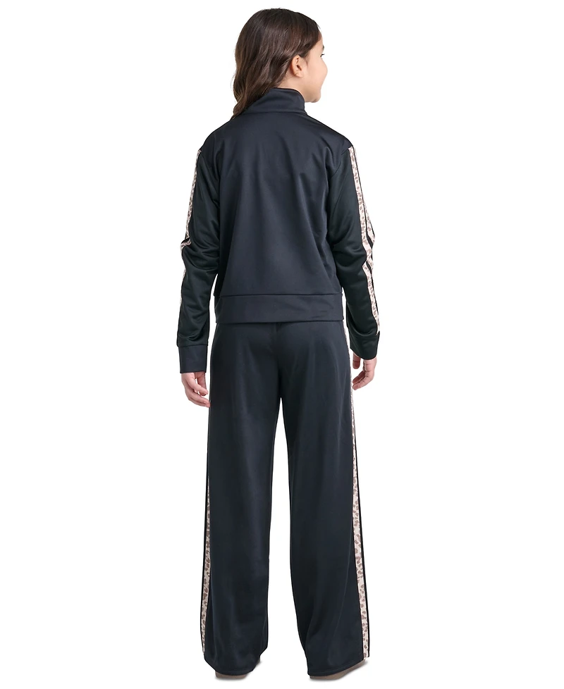 adidas Girls' 8-16 Long-Sleeve Jacket and Pants, 2-Piece Set