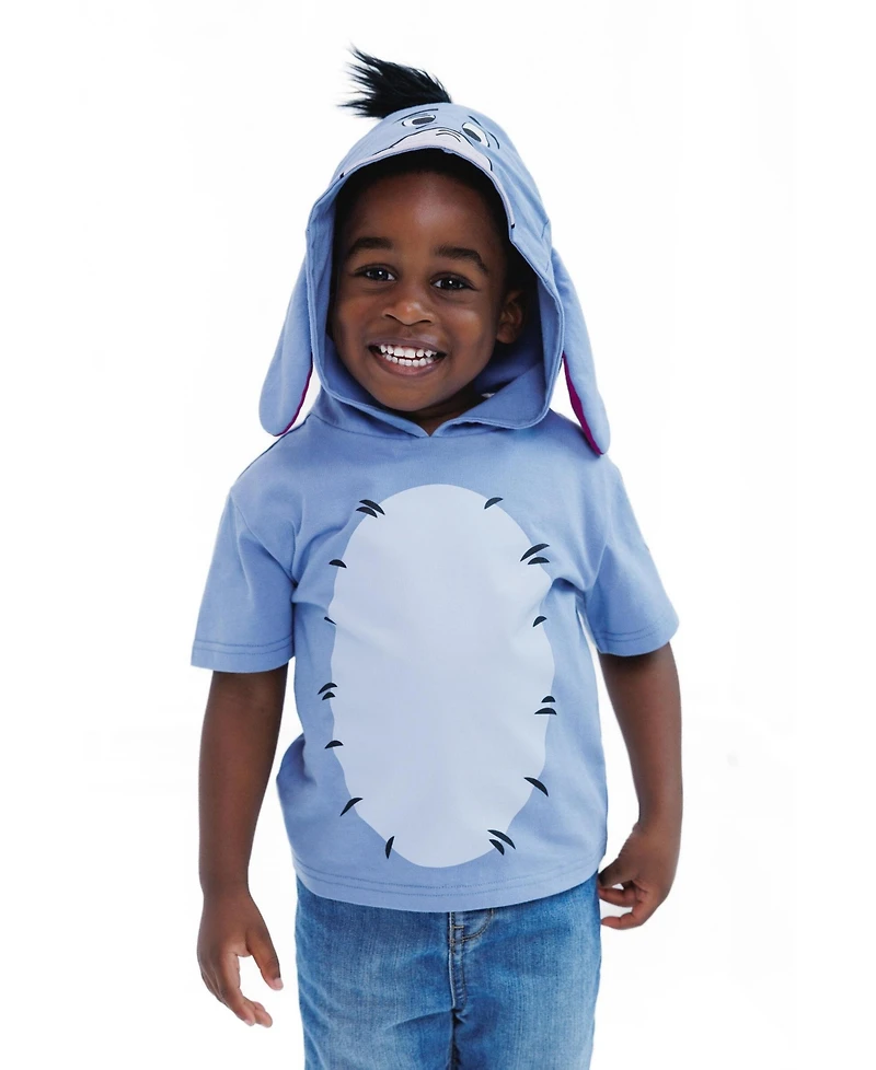 Winnie the Pooh Toddler Boys (2T - 4T) Cosplay Short Sleeve Hooded T-Shirt