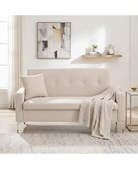 Streamdale Furniture 57" Double Sofa with Storage, Stylish Couch for Living Room